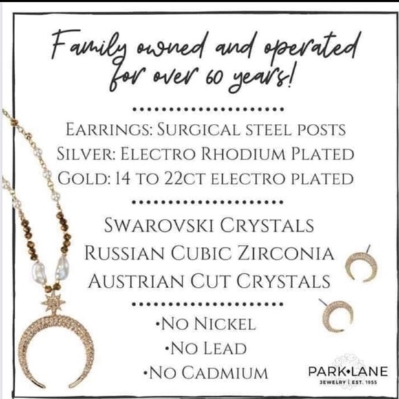 🌟HostPick 🌟Park Lane Kimono Earrings, White/Gold - Picture 6 of 8